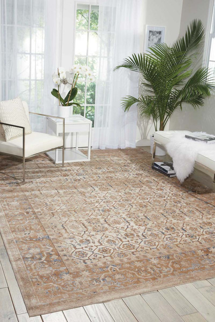 Nourison Ki25 Malta MAI04 Taupe Rug