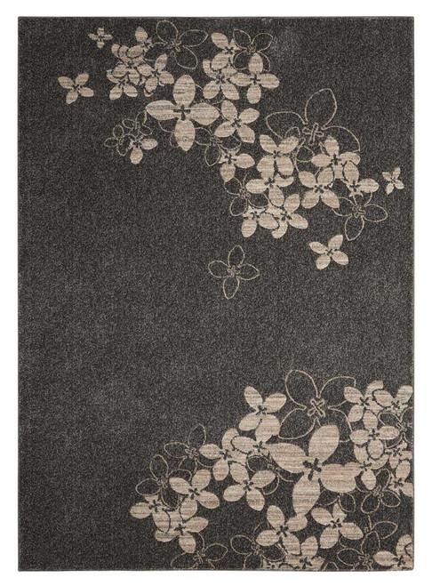 Nourison Maxell MAE02 Charcoal Rug