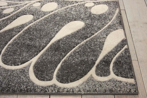 Nourison Maxell MAE04 Grey Rug