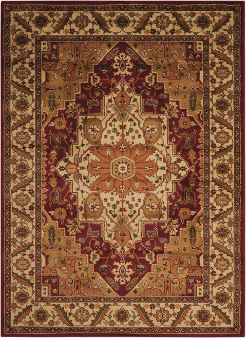 Nourison Paramount PAR05 Gold Rug