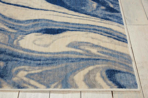 Nourison Somerset ST749 Light Blue Rug