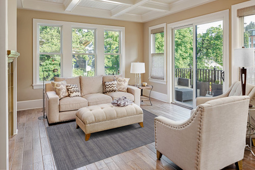 Feizy Melina 3398F Blue Gray Rug