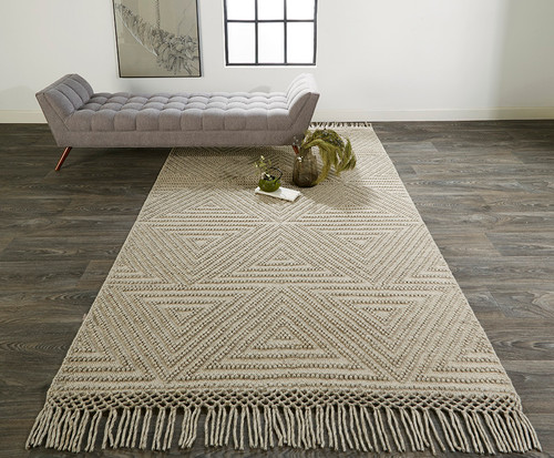 Feizy Phoenix 0810F Beige Tan Rug