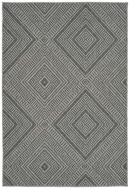 Kaleen Bacalar BAC02-38 Charcoal Rug