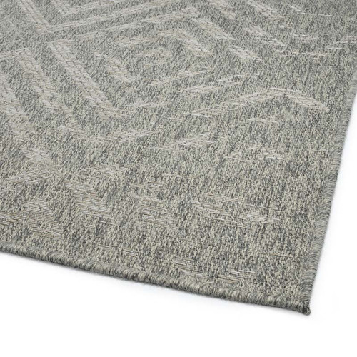 Kaleen Bacalar BAC03-77 Silver Rug