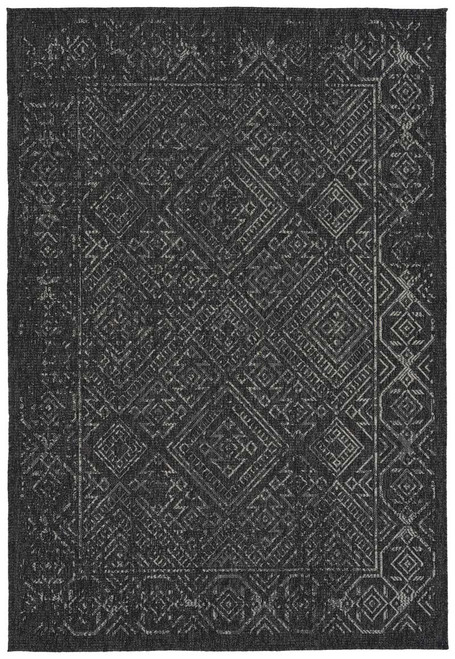 Kaleen Bacalar BAC05-38 Charcoal Rug