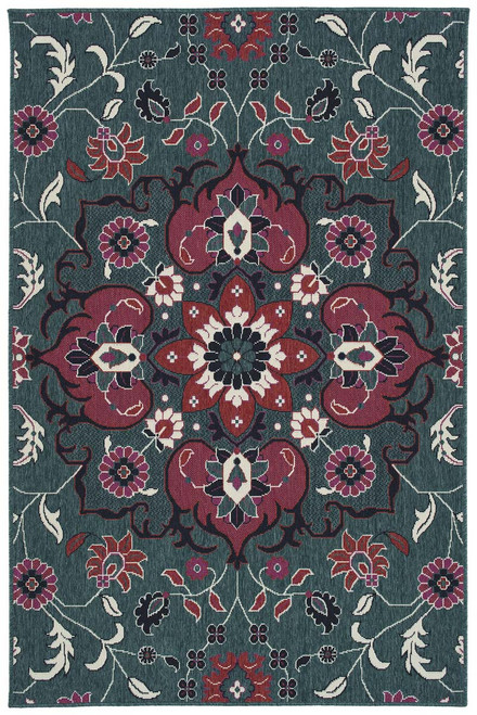 Kaleen Bitki BTK03-91 Teal Rug