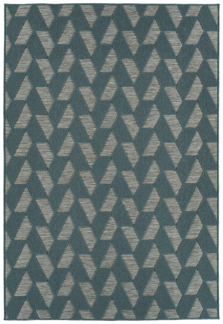 Kaleen Cove COV02-91 Teal Rug