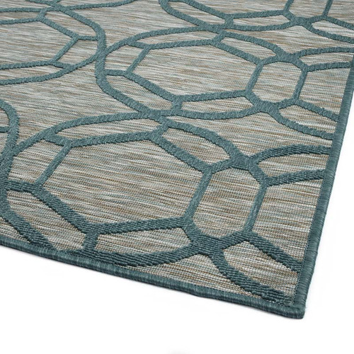 Kaleen Cove COV05-91 Teal Rug