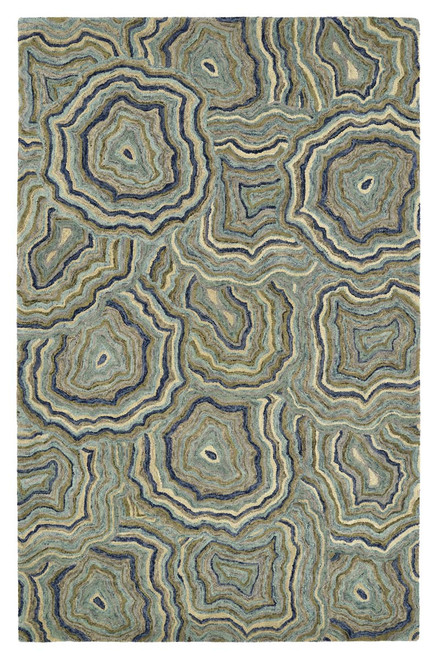 Kaleen Marble MBL10-91 Teal Rug