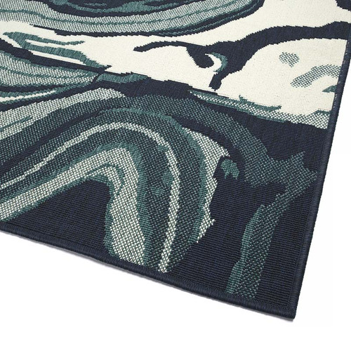 Kaleen Pianta PTA01-91 Teal Rug