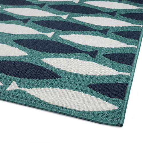 Kaleen Puerto PRT13-17 Blue Rug