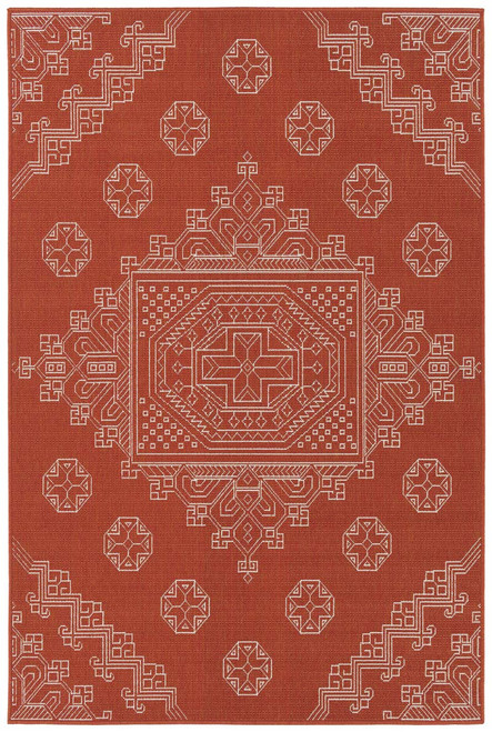 Kaleen Sunice SUN15-32 Tangerine Rug