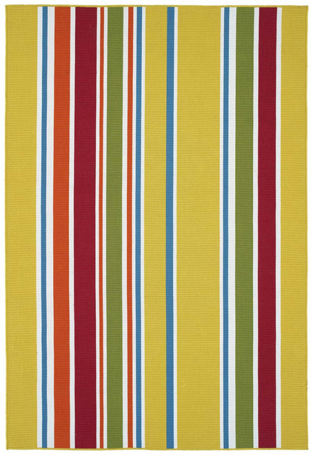 Kaleen Voavah VOA04-28 Yellow Rug