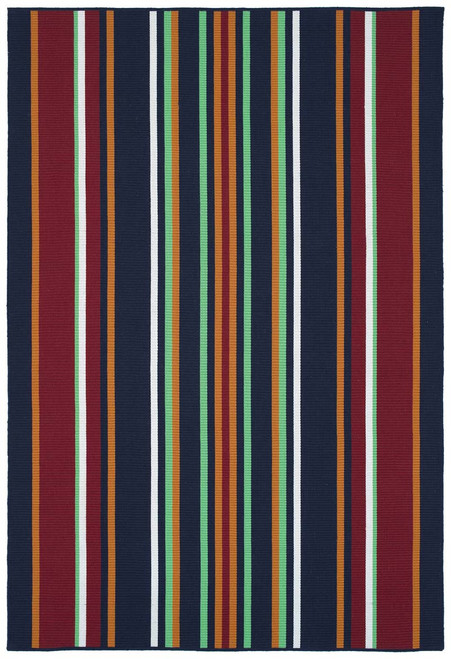 Kaleen Voavah VOA06-22 Navy Rug