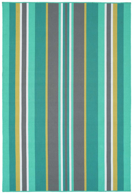 Kaleen Voavah VOA08-91 Teal Rug