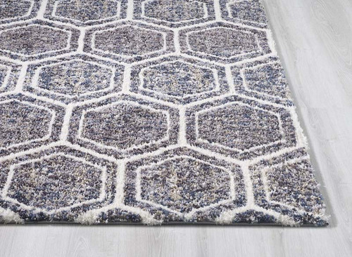 Kas Bungalow 2303 Grey Teal Dimensions Rug