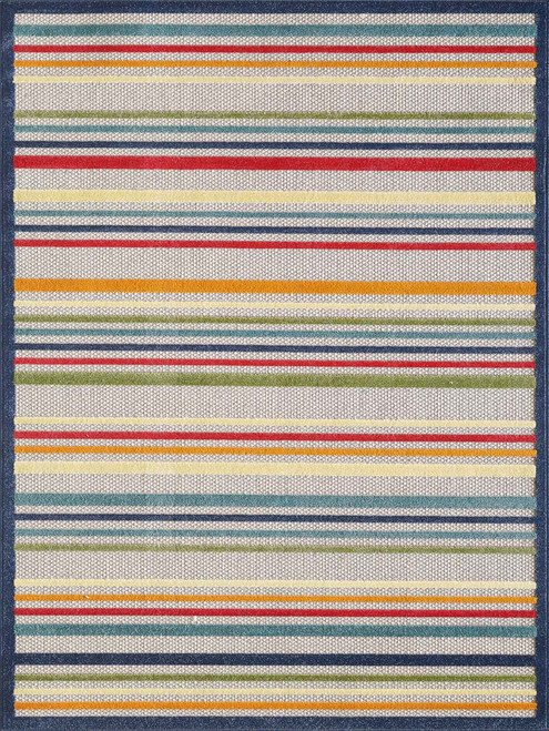 Kas Calla 6927 Ivory Multi Stripes Rug