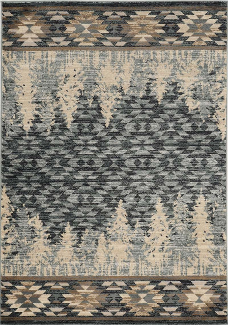 Kas Chester 5636 Slate Blue Pines Rug