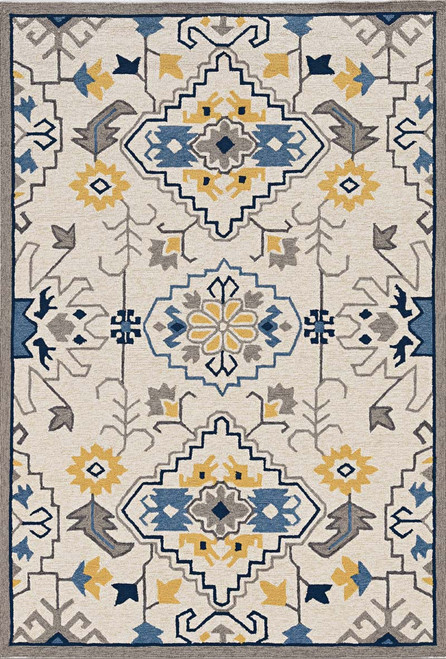 Kas Harbor 4205 Ivory Austin Rug