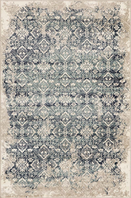 Kas Heritage 9372 Ivory Blue Anna Rug