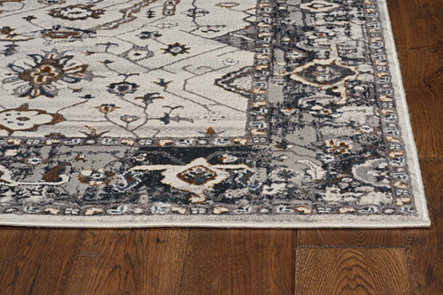 Kas Inspire 7500 Ivory Grey Empera Rug