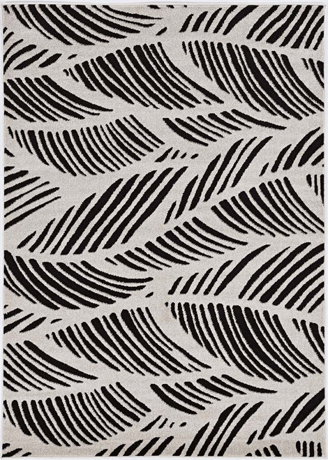 Kas Lucia 2770 Black White Folia Rug