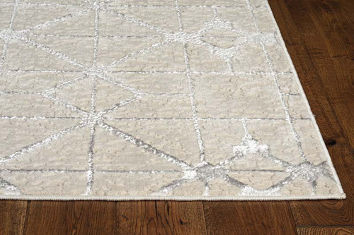 Kas Luna 7128 Ivory Silver Elements Rug