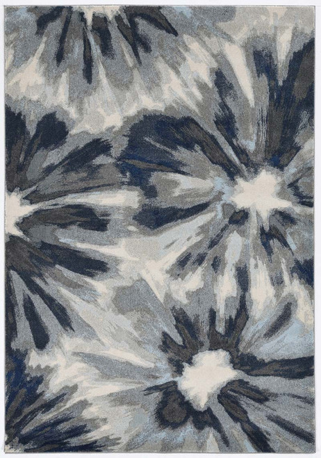 Kas Stella 6265 Ivory Blue Splash Rug