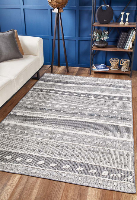 Kas Terrace 6761 Grey Terrain Rug