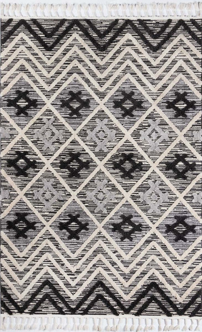 Momeni Odessa ODE-2 Black Rug