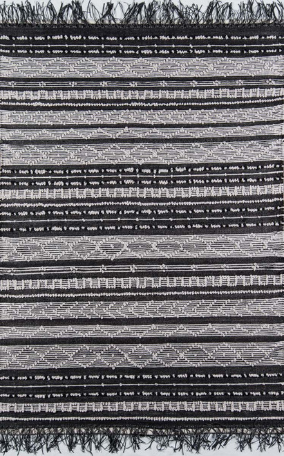 Momeni Otto OTT-2 Black Rug