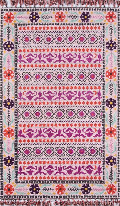 Momeni Tahoe TA-07 Pink Rug