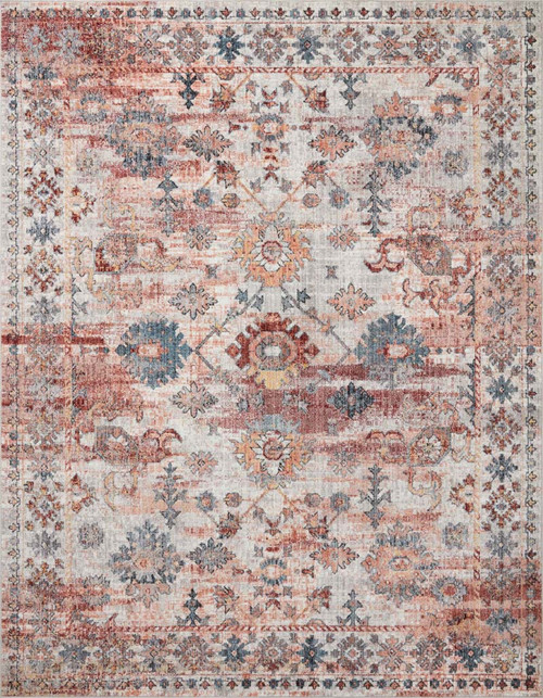 Loloi II Cassandra CSN-06 Rust Multi Rug