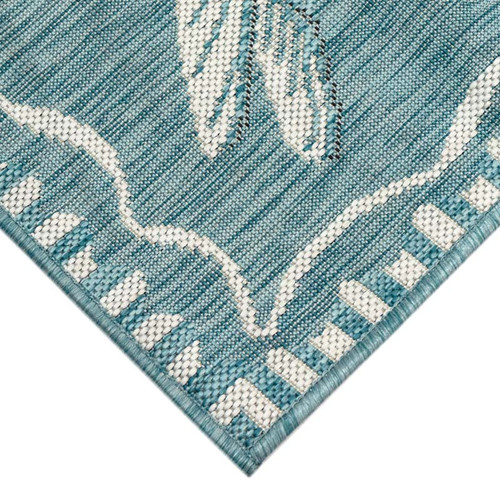 TransOcean Carmel 8440 04 Dragonfly Aqua Rug