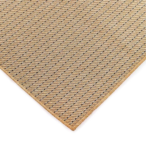 TransOcean Carmel 8422 12 Texture Stripe Sand Rug