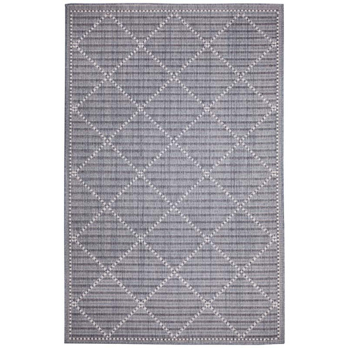 TransOcean Malibu 8225 33 Checker Diamond Navy Rug