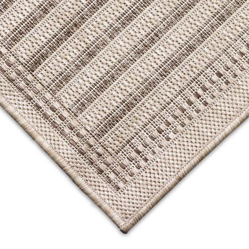 TransOcean Malibu 8223 12 Simple Border Neutral Rug