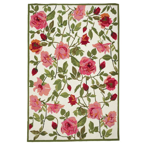 TransOcean Ravella 2298 37 China Roses Rose Rug