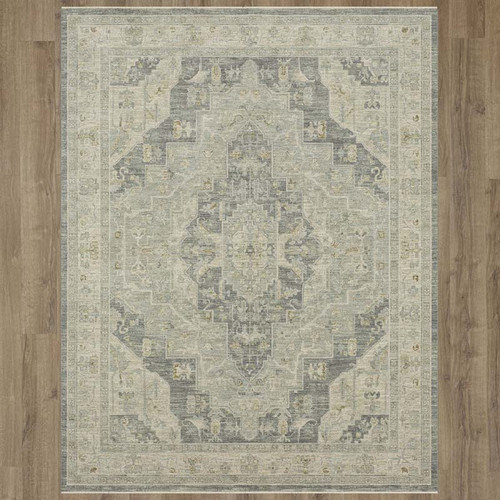 Karastan Adalia RG848 078 Kumra Dark Gray Rug