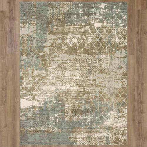 Karastan Artisan by Scott Living 91816 90075 Frotage Willow Grey Rug