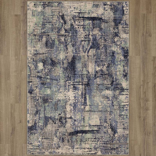 Karastan Axiom 92110 50102 Lyric Indigo Rug