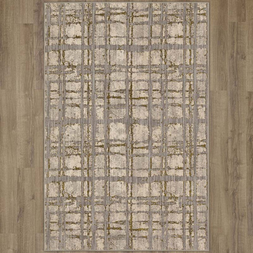 Karastan Axiom 92113 00527 Chiasma Gold Rug