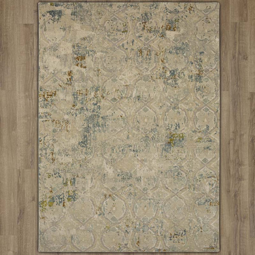 Karastan Bespoke RG138 4567 Bon Vivant Beige Rug