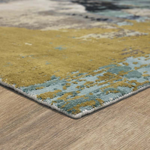 Karastan Bespoke RG138 4570 Beguiled Blue Rug