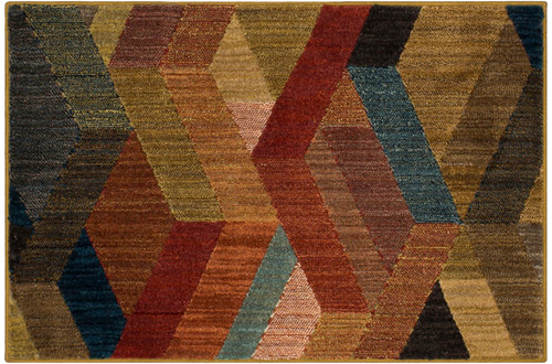 Karastan Elements 91203 50101 Ignite Multi Rug