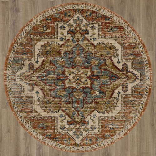 Karastan Elements 91557 20044 Kasbar Spice Rug