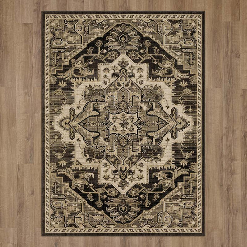 Karastan Elements 91643 90121 Augustine Onyx Rug