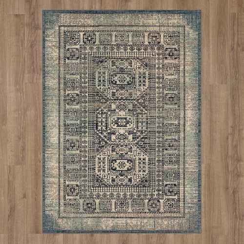 Karastan Estate 92297 50101 Bleinhem Blue Rug