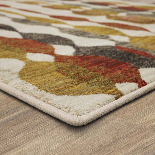 Karastan Expressions by Scott Living 91821 20048 Acoustic Ginger Rug